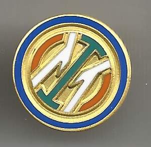 Badge Inter Milano Champions 2021 gold